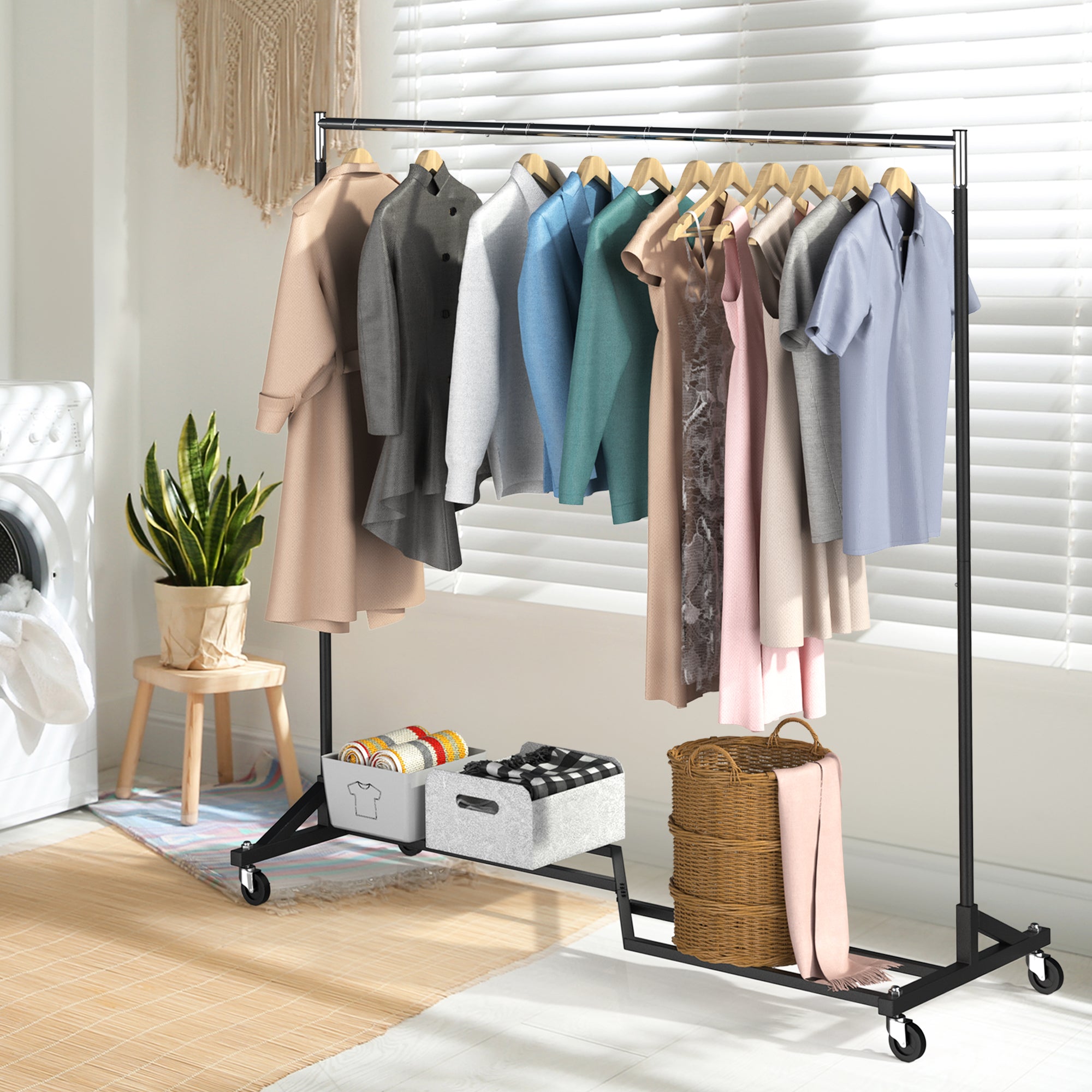 Garment display hanger discount stand